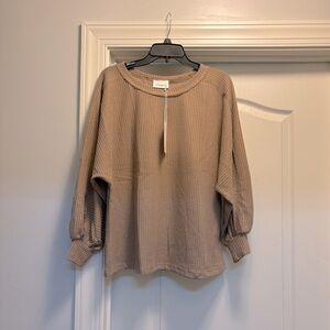 Andree Waffle Knit Long Sleeve